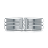 14K White Gold 7mm Diamond Ring (0.10 ct.tw.)