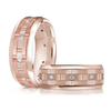 14K Rose Gold 8mm Diamond Ring (0.20 ct.tw.)