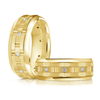 14K Yellow Gold 8mm Diamond Ring (0.20 ct.tw.)