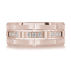14K White and Rose Gold 9mm Diamond Ring (0.30 ct.tw.)