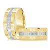 14K Yellow and White Gold 9mm Diamond Ring (0.30 ct.tw.)