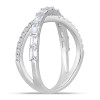 Emerald Round Crossover Ring (1.20 ct.tw)