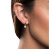 14K Yellow Gold Ethiopian Opal Dangle Earrings