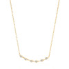 Curved Bar Diamond Necklace (0.33 cttw)