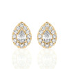 Lab Grown 1.0 Ct 14K Diamond Stud Earrings