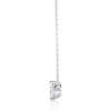 Lab Grown 0.33Ct Pear Cut Diamond Pendant Necklace