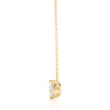 Lab Grown 0.33Ct Pear Cut Diamond Pendant Necklace