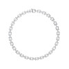 Round Lab 2.49 Carat  Grown Diamond Chain Necklace