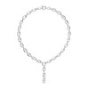 Round 3.24 Ct Lab Grown Diamond Chain Necklace