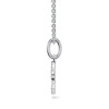 Lab Grown 0.10 Carat Diamond Initial “C” Pendant Necklace