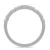 Lab Grown 0.16 Ct Baguette & Round Diamond Stackable Ring