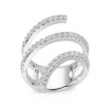 Lab Grown 0.77 Ct Diamond Open Look Ring