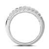 Lab Grown 2.5 Ct Round Diamond Anniversary Band Ring