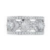 Lab Grown 2.21 Ct Round Diamond Anniversary Band Ring