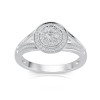 Lab Grown 0.68 Ct Diamond Vintage Halo Ring