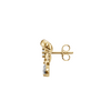 Lab-Grown 0.19 Carat Diamond Bow Stud Earrings