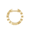 Lab-Grown 0.76 Carat 17.4mm Diamond Hoop Earrings