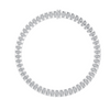 Lab Grown 9.5 Carat Round Diamond Chain Necklace