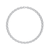 Lab Grown 1.99 Carat Round Diamond Chain Necklace