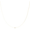 White Gold Bezel Diamond Necklace (0.25 ct.tw.)