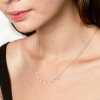 14k Gold Natural Diamond Star Necklace (0.44 ct.wt)