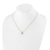 Yellow Gold Lab Grown Diamond Bloom Pendant Necklace (0.50 ct.tw.)
