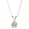 White Gold Four-Prong Wire Diamond Pendant (0.63 ct.tw.)