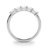 White Gold Five-Stone Princess Diamond Wedding Ring (1.00 ct.tw.)