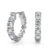 White Gold Diamond Hoops (1.65 ct.tw.)