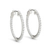 White Gold Lucida Inside Out Hoops (2.80 ct.tw.)