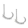 White Gold Open Diamond Hoops (0.30 ct.tw.)