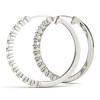 White Gold Diamond Hoops (1.10 ct.tw.)