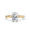 Hidden Halo Solitaire Engagement Ring (1.07 cttw)