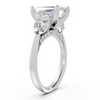 Emerald-Cut & Pear-Cut Three-Stone Statement Ring (3.98 cttw)