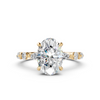 Oval Vintage-Inspired Milgrain Diamond Engagement Ring (2.62 cttw)