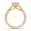 Cushion-Cut Diamond Twisted Vine Engagement Ring (2.28 cttw)