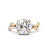Round Nature-Inspired Vine Engagement Ring with Marquise Accents (2.31 cttw)