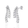 Double Wavy Drop Earrings (1.25 ct.tw.)