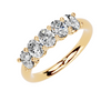 Oval Five-Stone Diamond Anniversary Ring (1.00 ct.tw.)