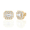Emerald Halo Stud Earrings (2.00 ct.tw.)