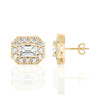 Emerald Halo Stud Earrings (2.00 ct.tw.)
