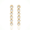 Drop Channel Earrings (0.75 ct.tw.)