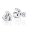 Trilogy Clover Stud Earrings (0.25 ct.tw.)