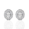 Oval Halo Stud Earrings (2.00 ct.tw.)