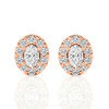 Oval Halo Stud Earrings (2.00 ct.tw.)