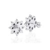 Floral Design Halo Studs Earrings (2.00 ct.tw.)