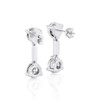 Gold Double Take Round Drop Earrings (1.00 ct.tw.)