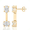 Double Take Oval Drop Earrings (1.00 ct.tw.)