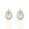 Pear Shape Halo Stud Earrings (2.00 ct.tw.)