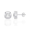 Rounded-Edge Bezel Set Stud Earrings (0.20 ct.tw.)